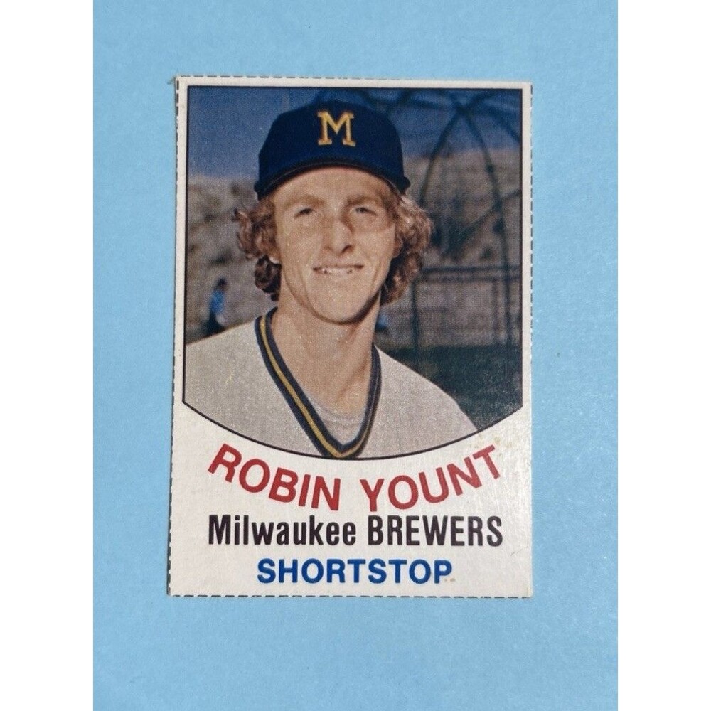 Robin Yount, Milwaukee Brewers ,1978 Hostess Handcut Vintage Card #138 HOF!